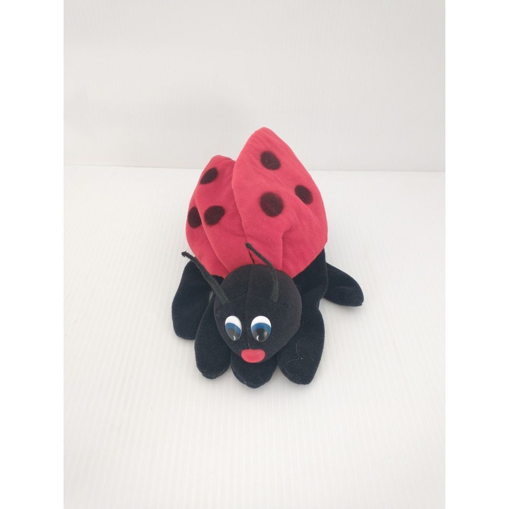 Ladybug Hand Puppet Plush Creations Inc. Stuffed Animal‎ Vintage 1993 Right Hand